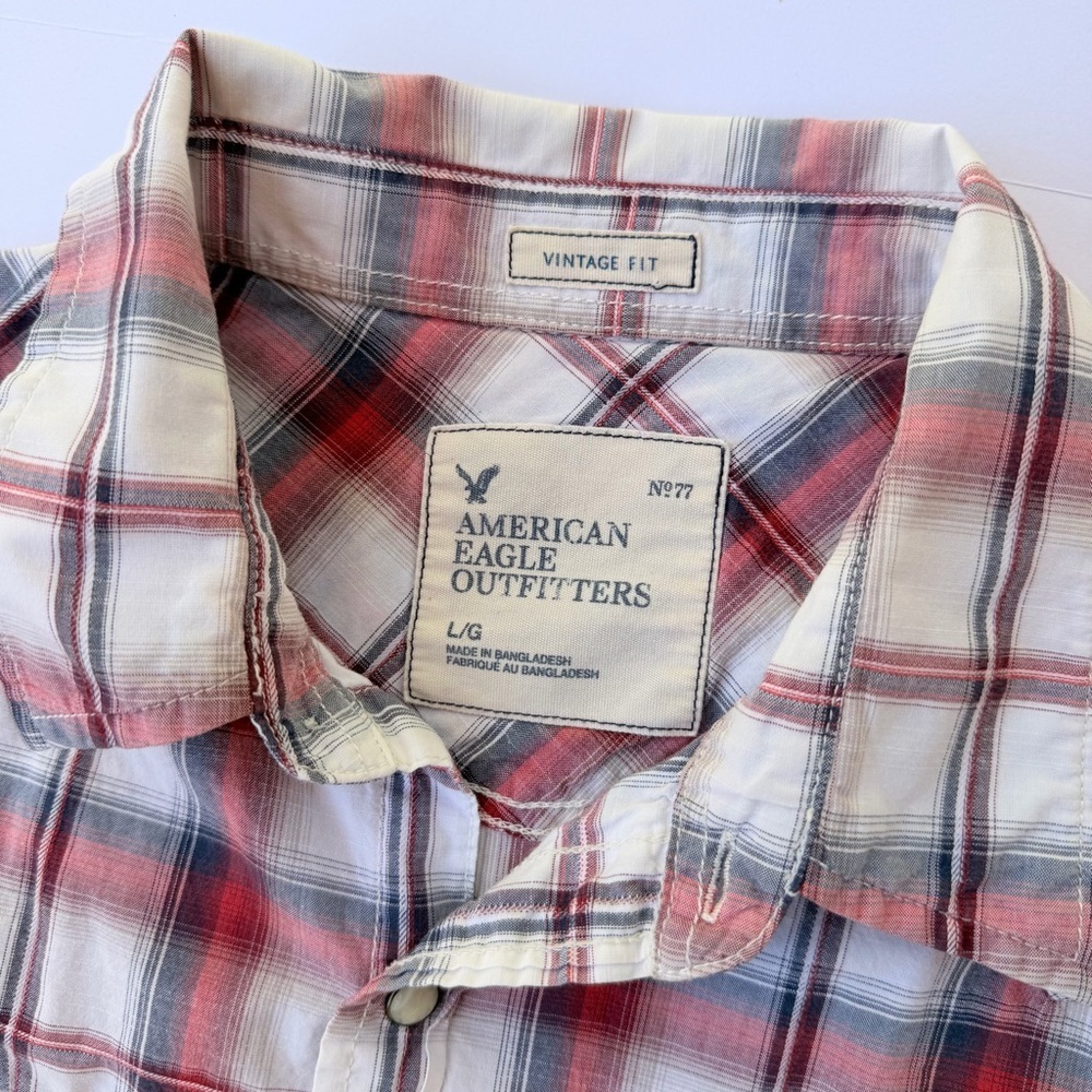 Men’s American Eagle Outfitters Western Style Shirt Size Large​​ - Picture 3 of 9